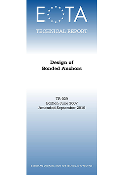 Методика расчета анкерных креплений EOTA TR 029